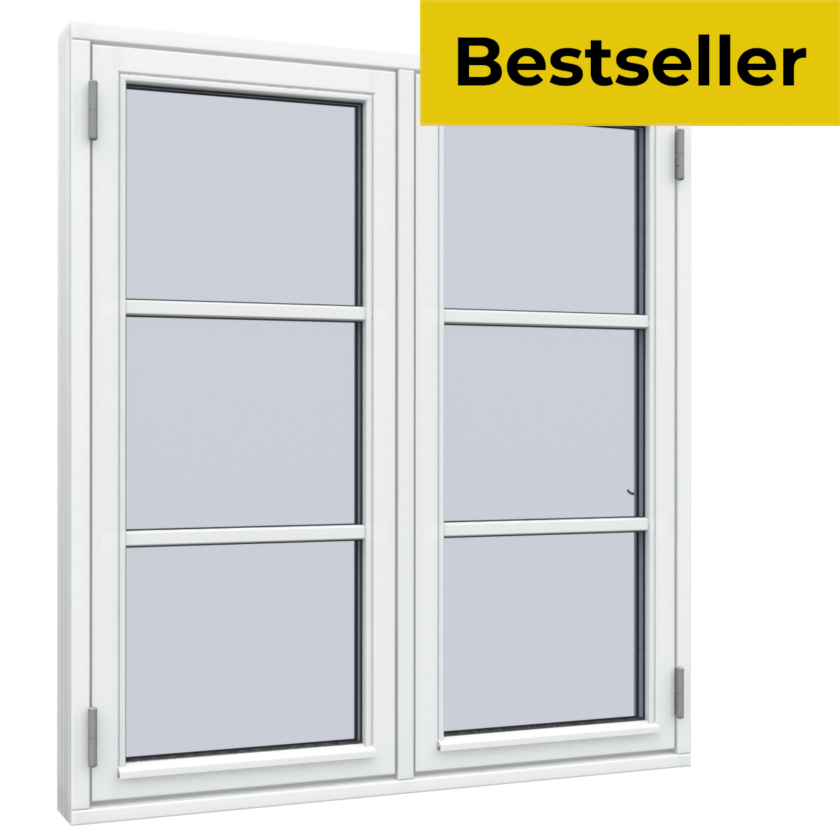 Auswärtsöffnend Ausstellflügel 1483x1173mm Original dänisches Fenster 